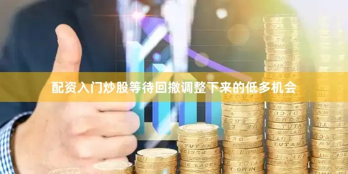 配资入门炒股等待回撤调整下来的低多机会